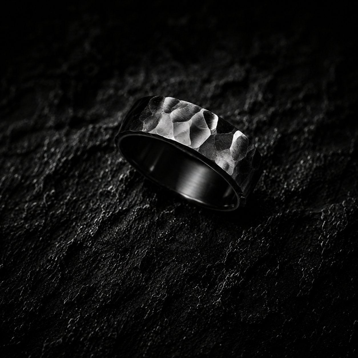 Stone Textured Ring