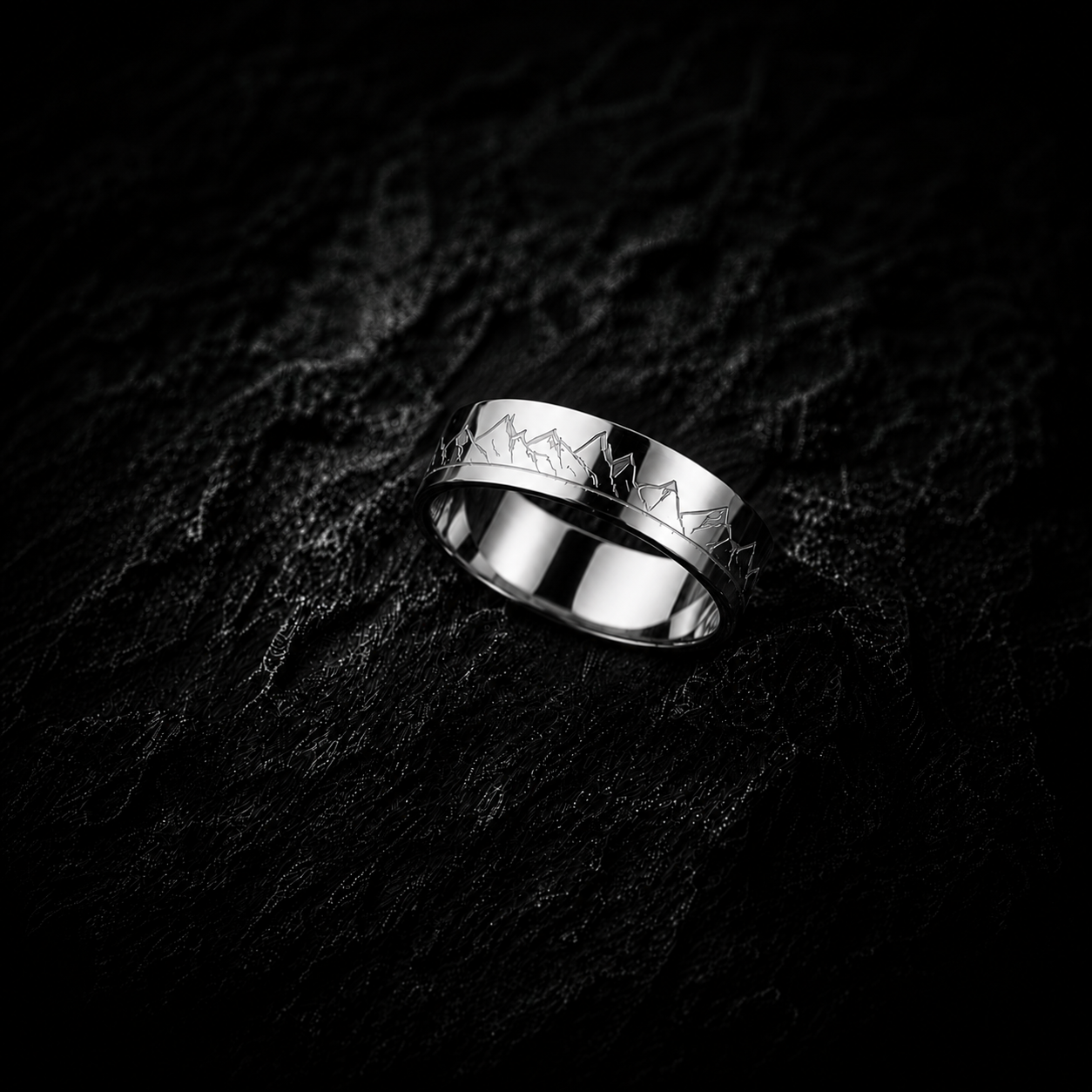 6mm Polished Ridgeline Ring