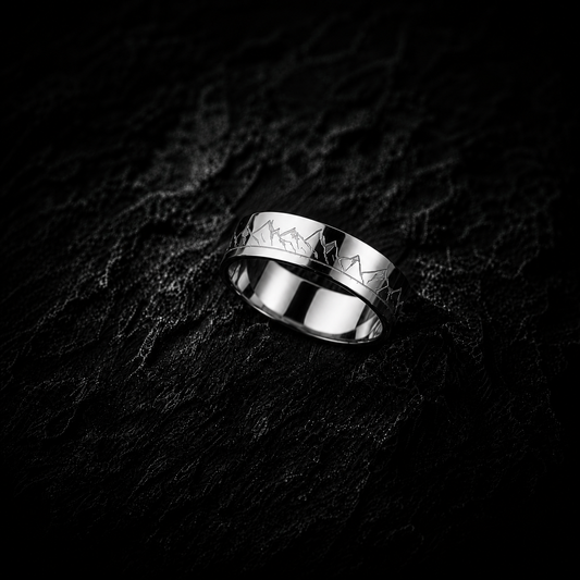 6mm Polished Ridgeline Ring