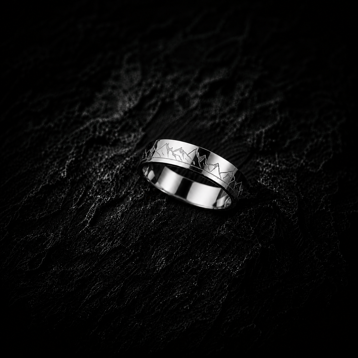 4mm Polished Ridgeline Ring