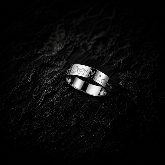 4mm Polished Ridgeline Ring