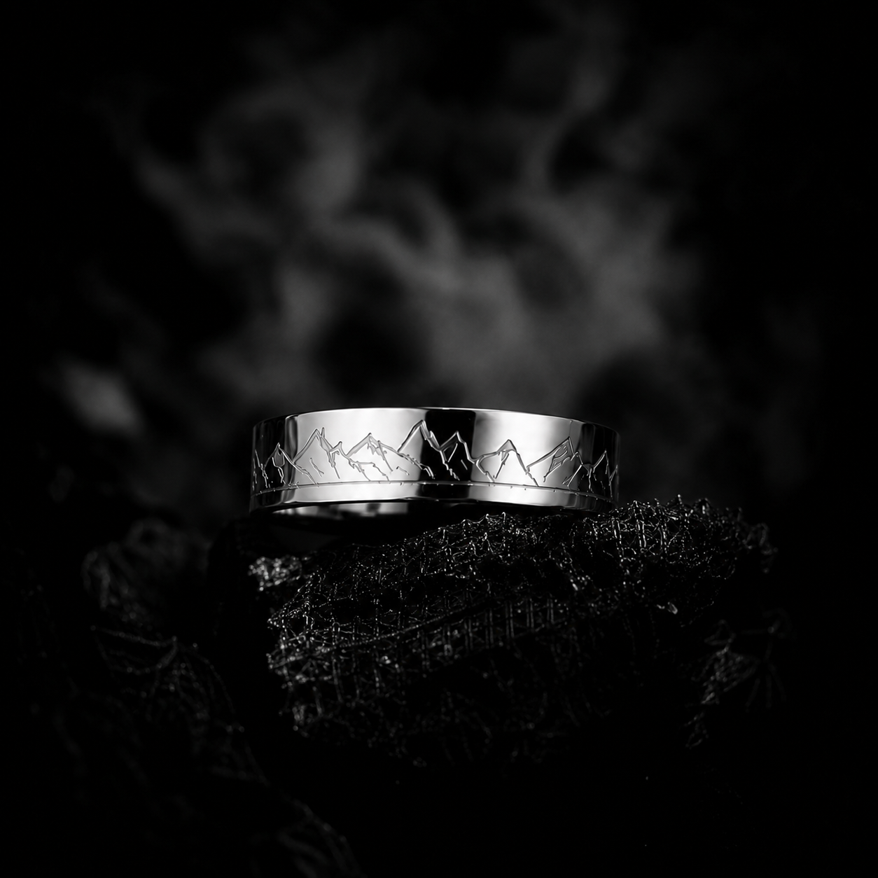 6mm Polished Ridgeline Ring
